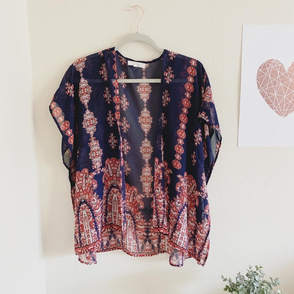 🌿Love Tree Sheer Boho Cardigan🌿